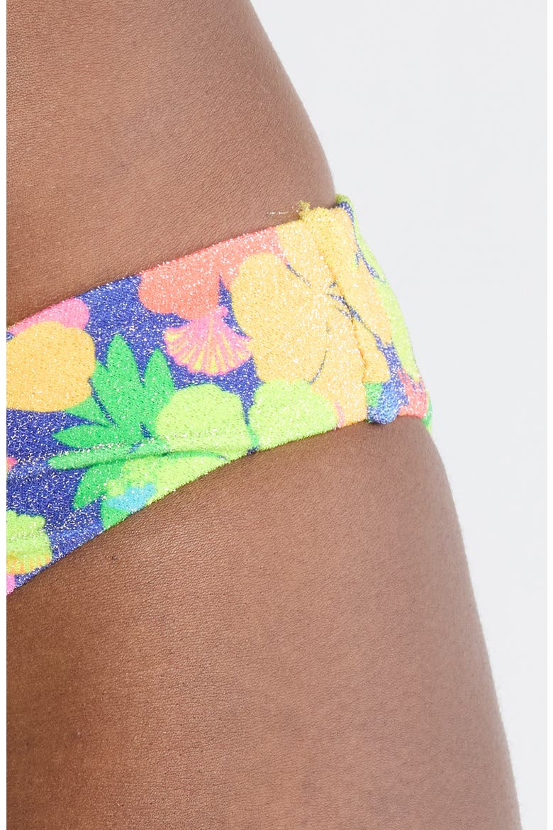 V-Cut Bikini Bottoms, Alternate, color, NEON SUNSET