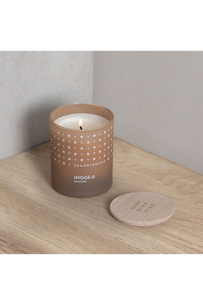 HYGGE Scented Candle 200g, Alternate, color, Brown