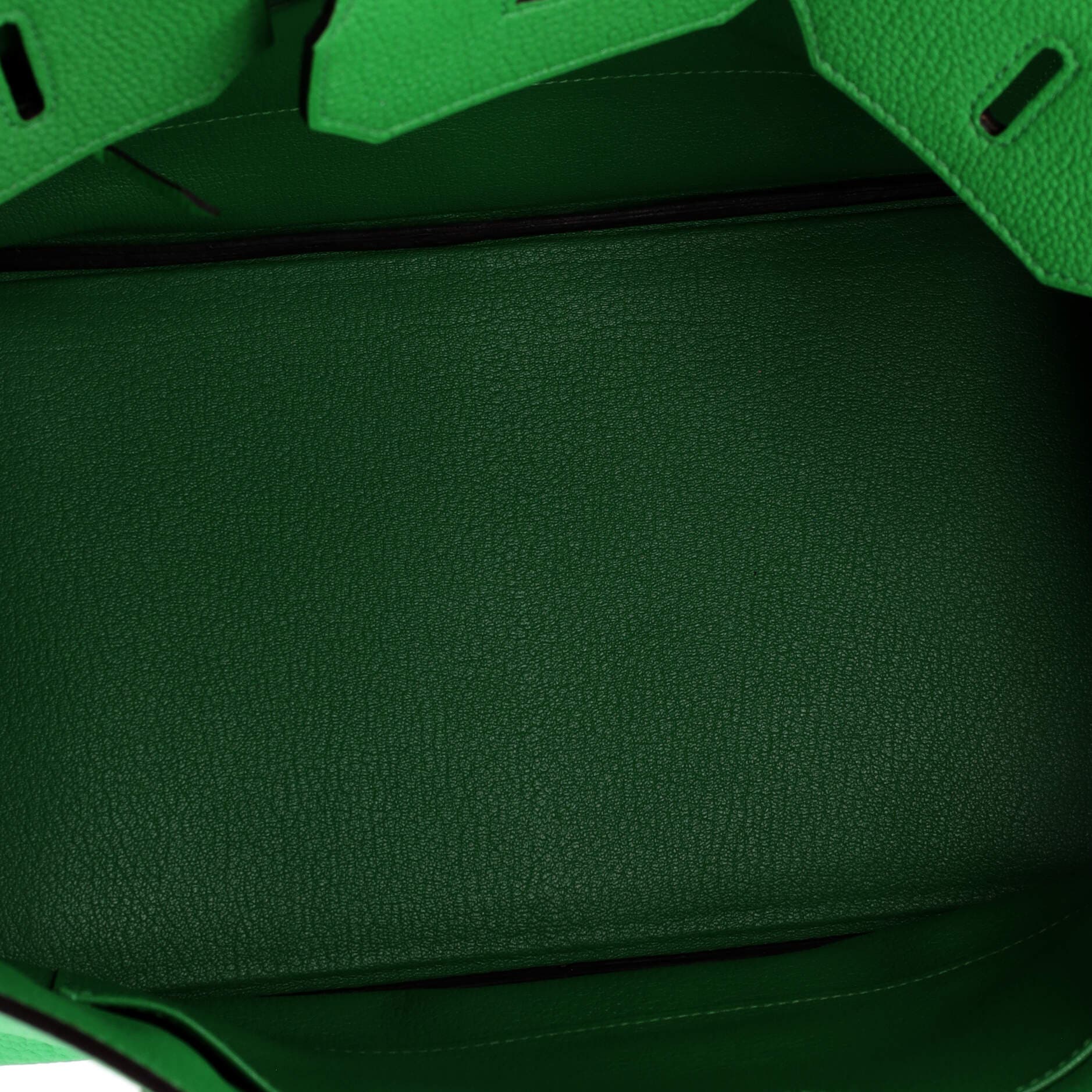 Birkin Handbag Green Togo with Palladium Hardware 35, Alternate, color, Green