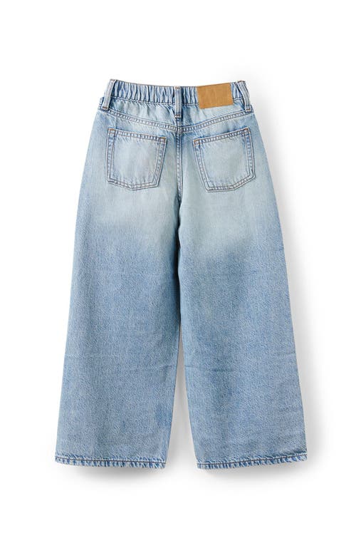 Cotton On Kids Kid's Embellished Super Wide Denim Jean In Blue