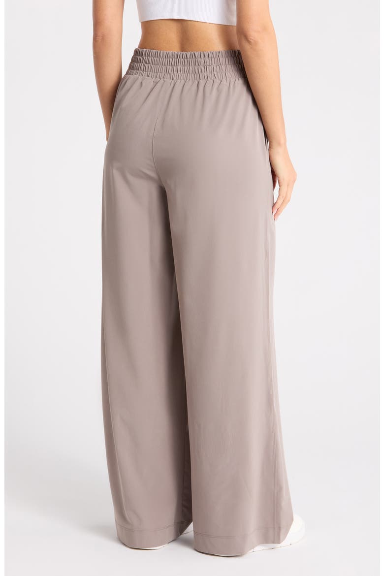 Hudson Stretch Wide Leg Pants, Alternate, color, MUSHROOM