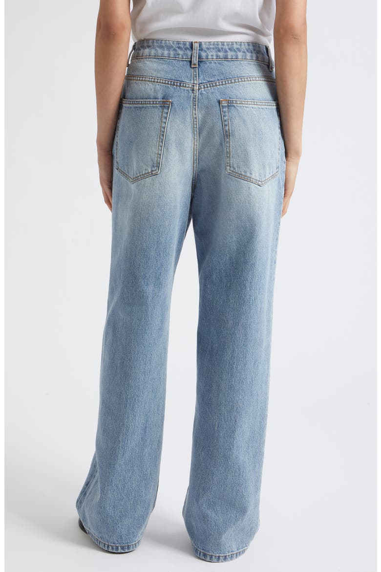 Bruun Baggy Wide Leg Jeans, Alternate, color, CLASSIC BLUE