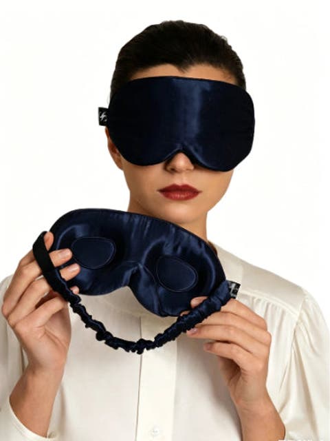 22 Momme Pure Silk 3D Adjustable Eye Mask