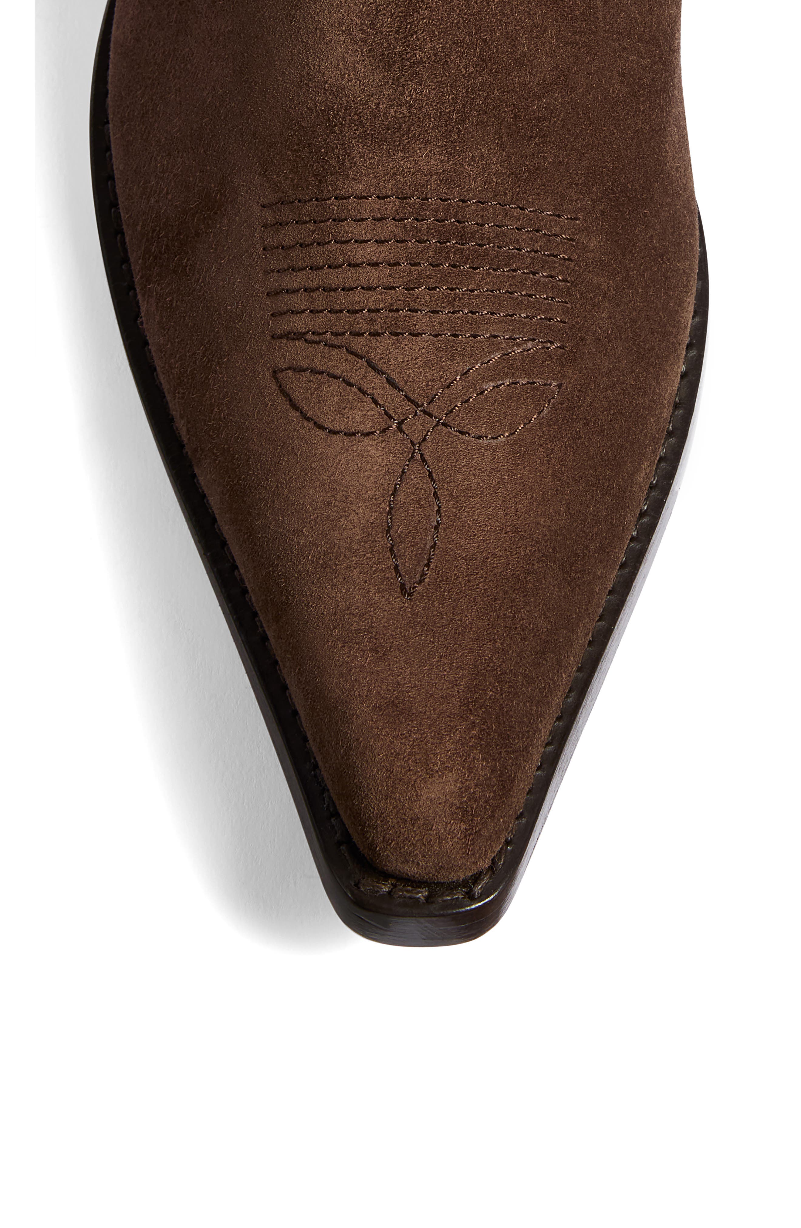 Khaite Clive Western Boot, Alternate, color, 893 Ebano