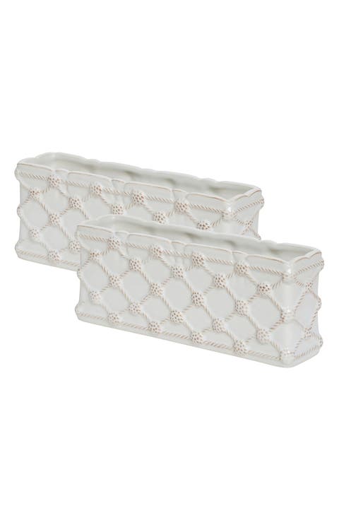 Set of 2 Berry & Thread Petite Rectangular Parterre