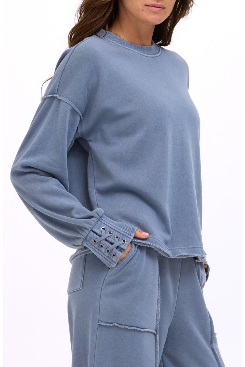 Roxanna Sweatshirt, Alternate, color, STORM