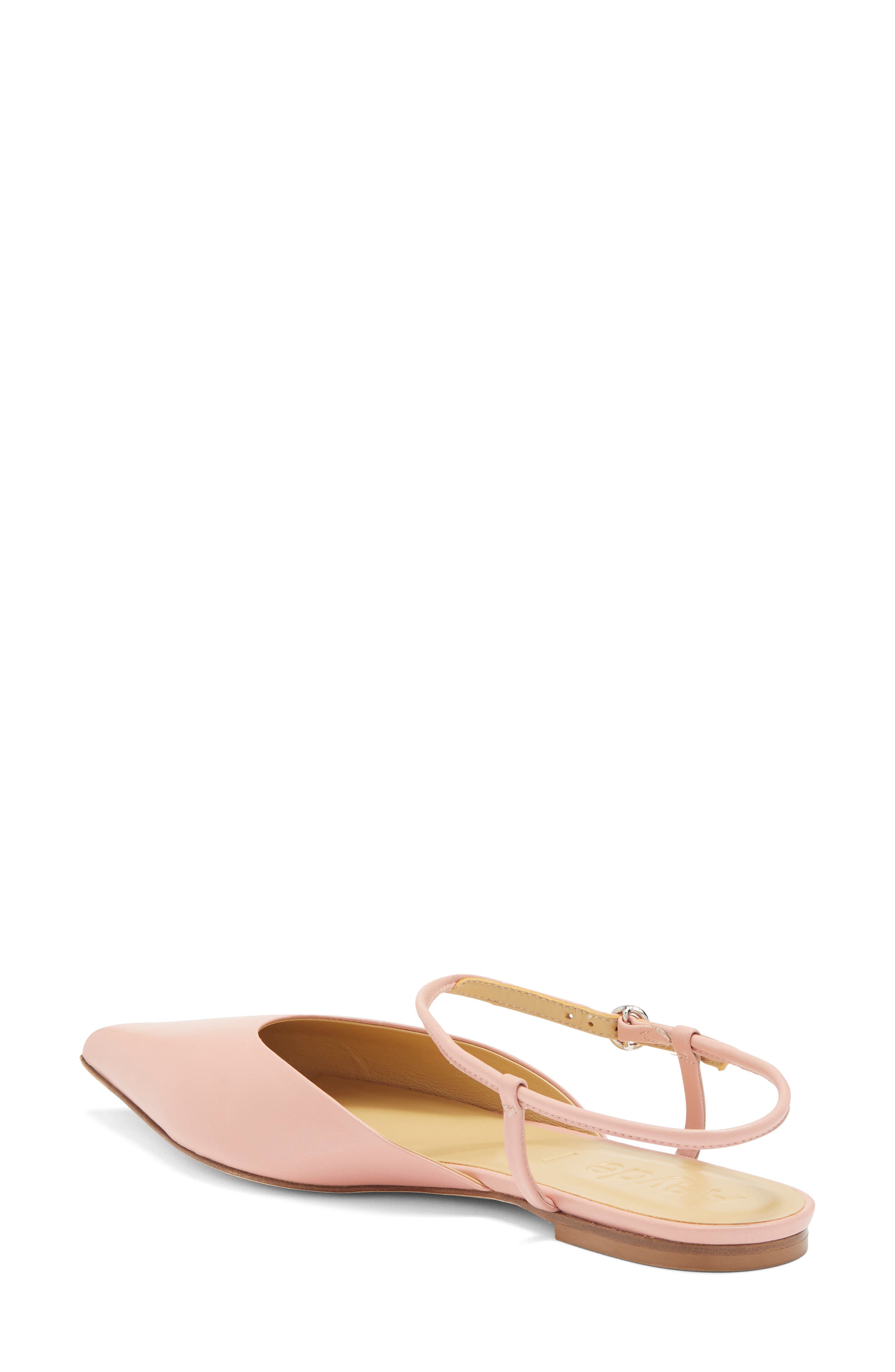 May Pointed Toe Flat, Alternate, color, PEACH