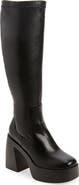 AZALEA WANG Nashla Knee High Platform Boot
