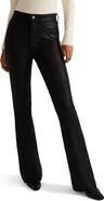 Favorite Daughter The Valentina Coated Bootcut Jeans