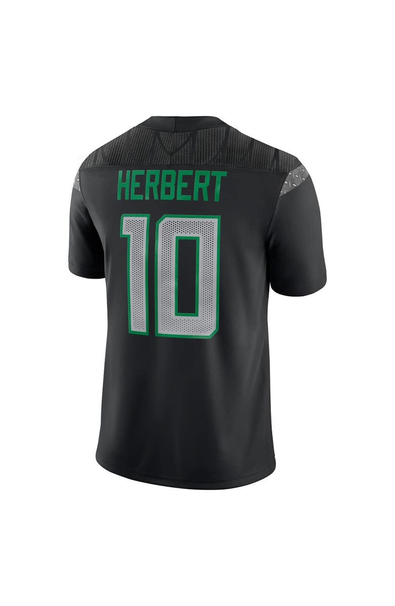 Nike Men's Nike Justin Herbert Black Oregon Ducks Alumni Game Jersey, Alternate, color, Black