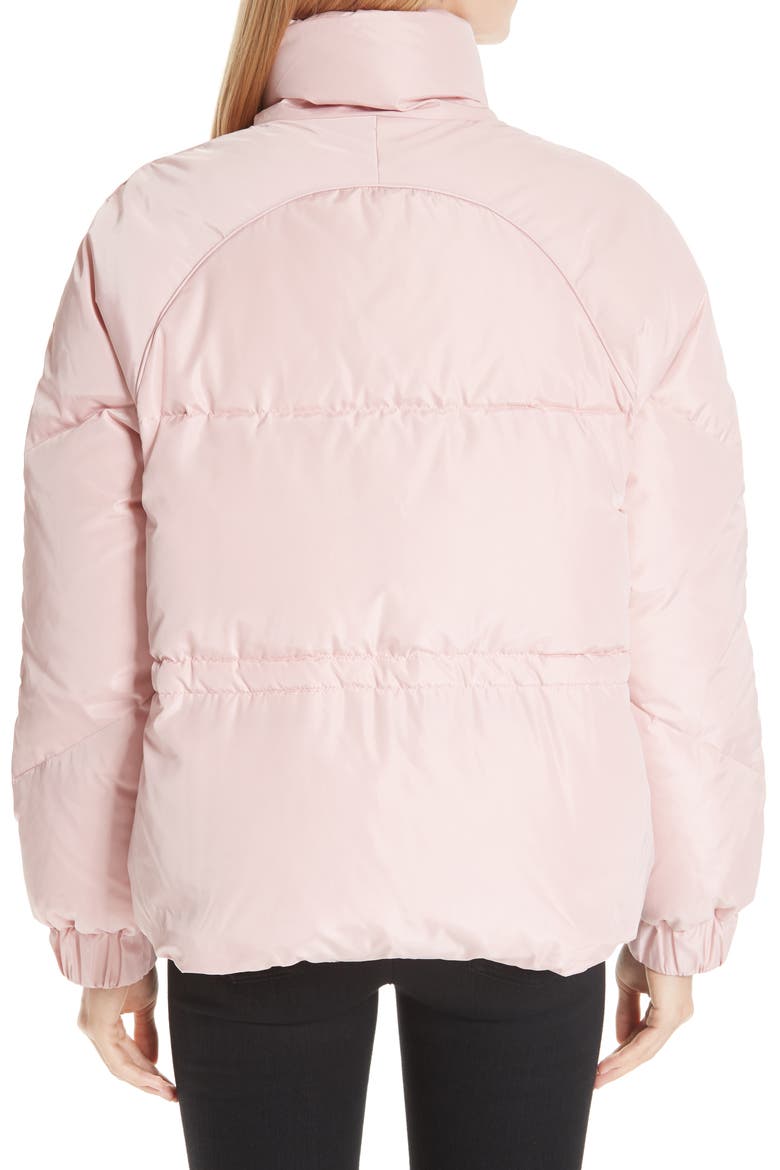 Tech Down Puffer Jacket, Alternate, color, SILVER PINK 499