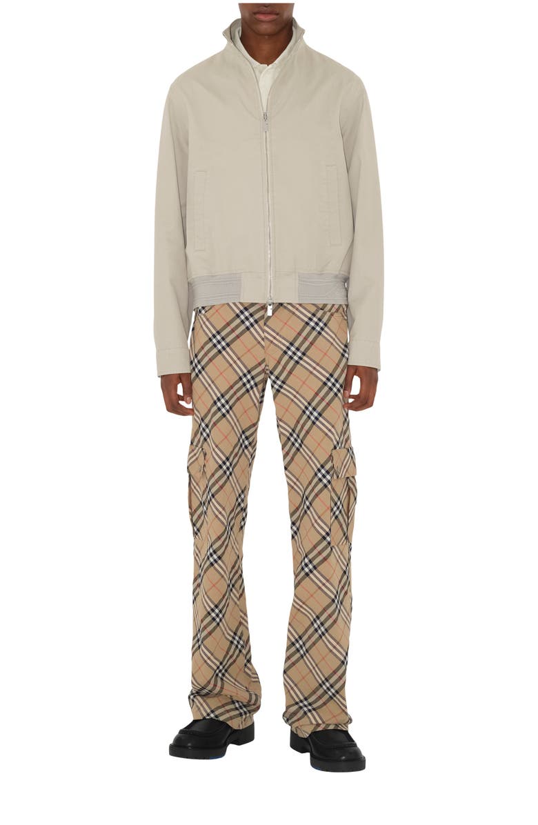 Burberry Cotton Harrington Jacket, Main, color, 