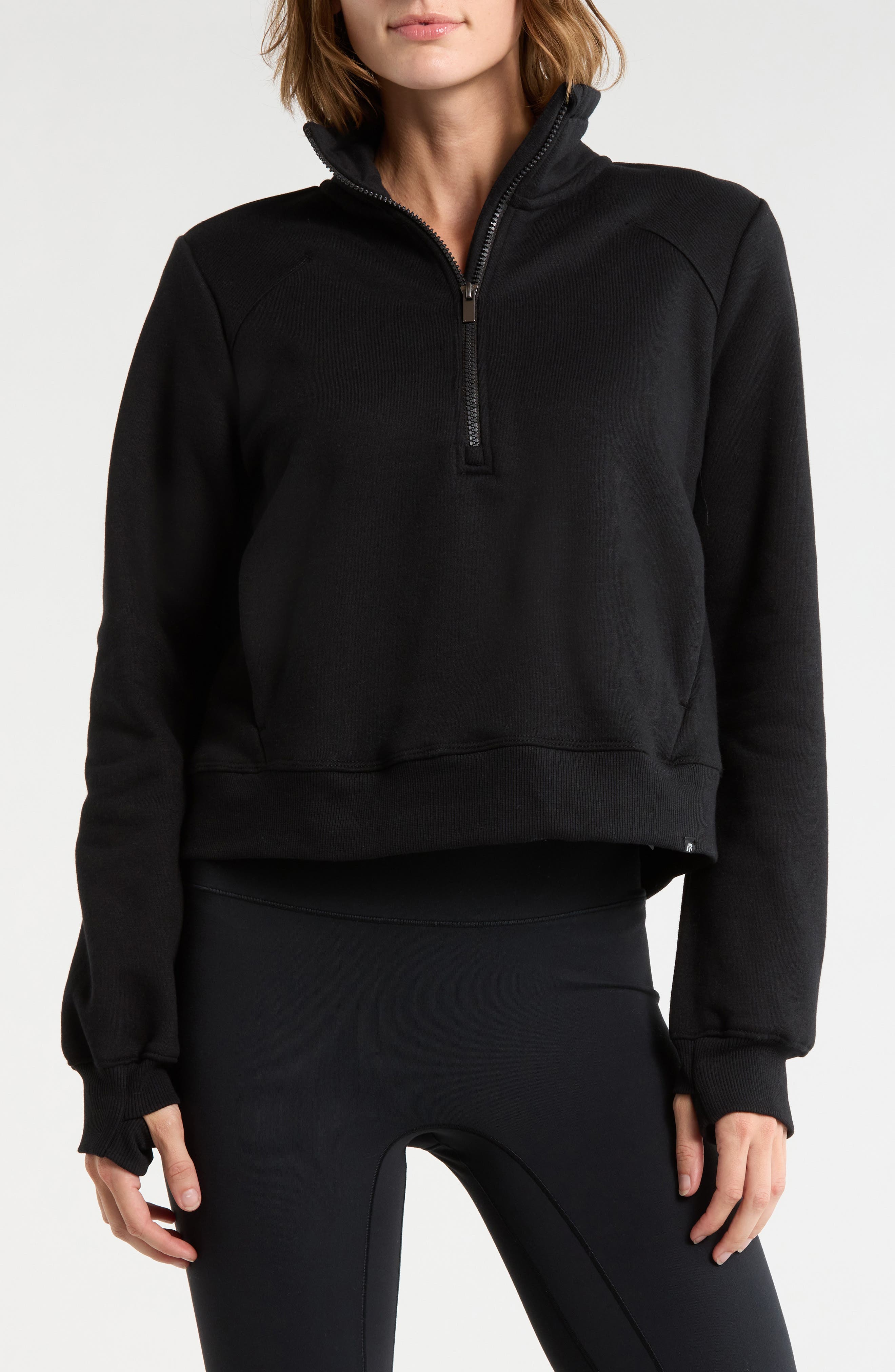 MARIKA Onyx Half Zip Pullover