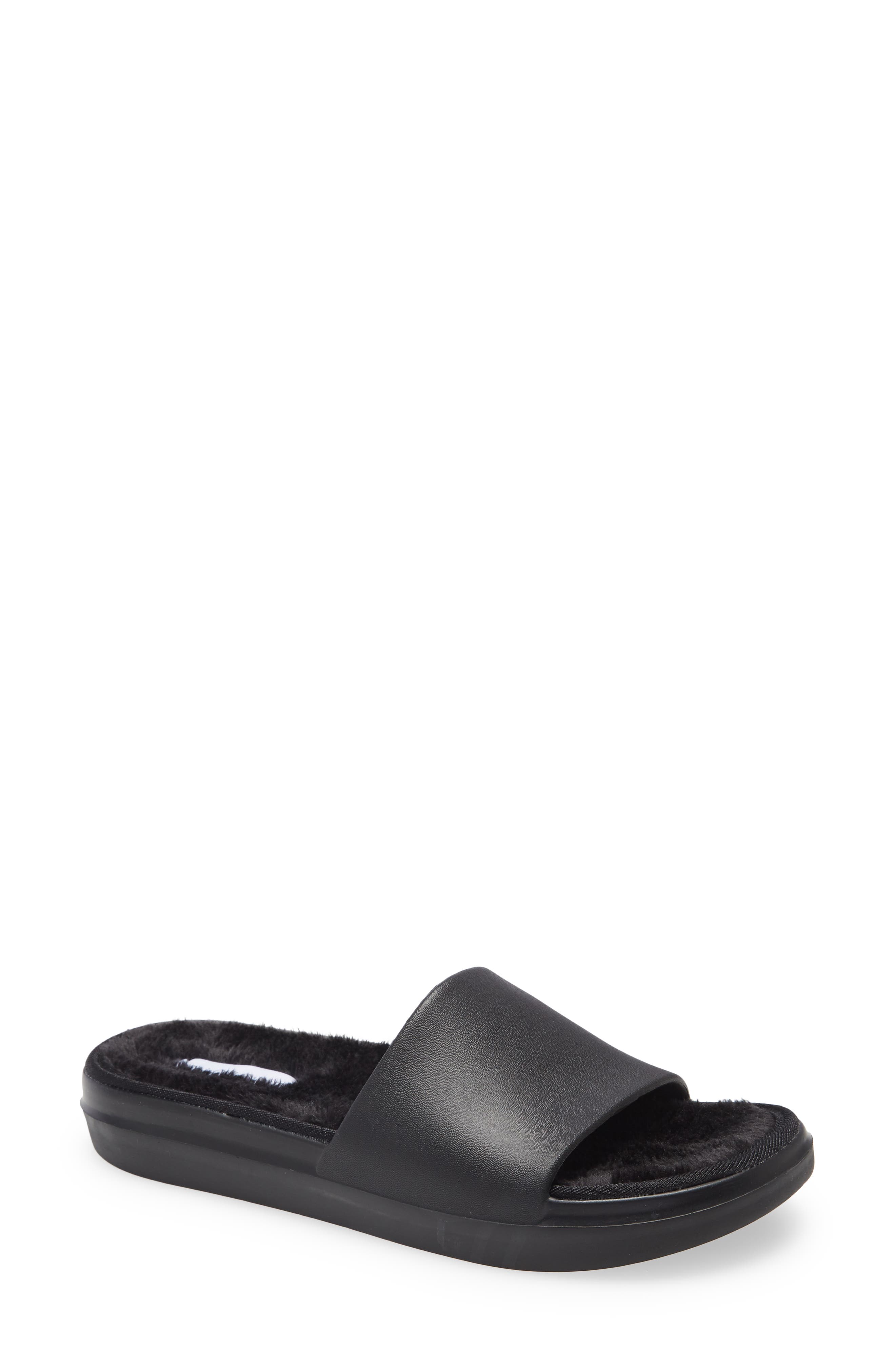Caslon<sup>®</sup> Mariella Fleece Lined Slipper, Main, color, 
