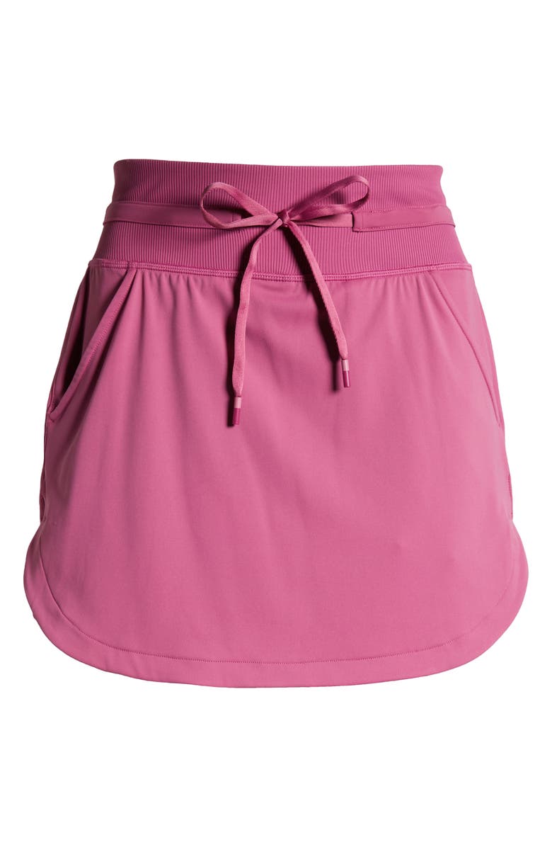 TravisMathew Moveknit Drawstring Skort, Alternate, color, Red Violet