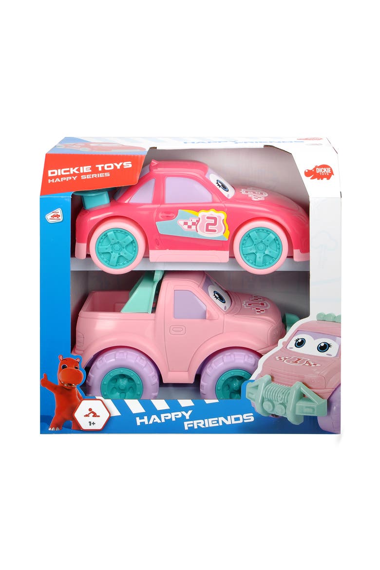 Happy Friends 11 Inch Preschool Trucks 2 Pack, Alternate, color, Multicolored