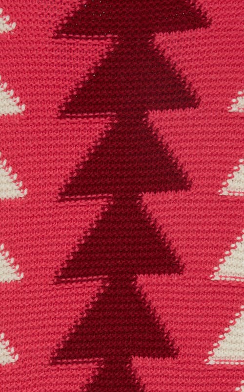 La Doublej Trine Cape Multicolor Bordeaux