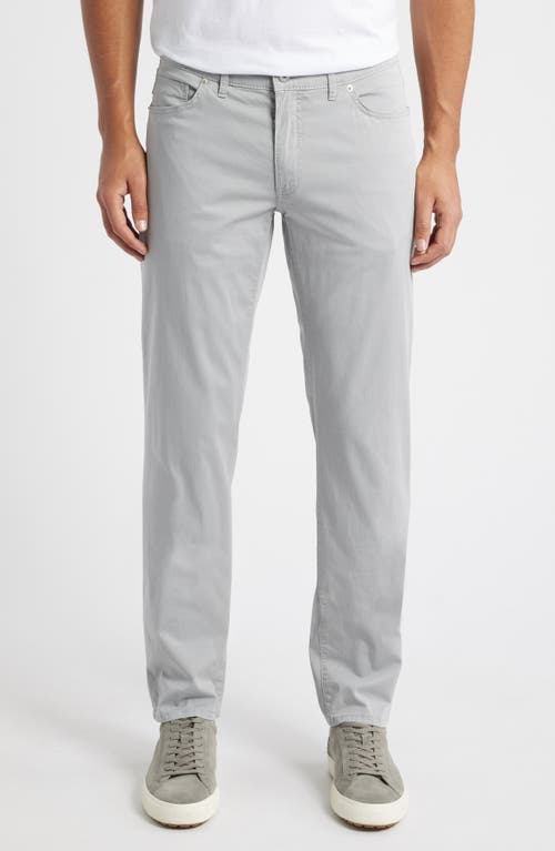 Brax Cadiz Marathon Cotton Stretch Twill Straight Leg Pants in Platinum  product
