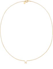 Petit Moments Call Me By Your Name Initial Pendant Necklace
