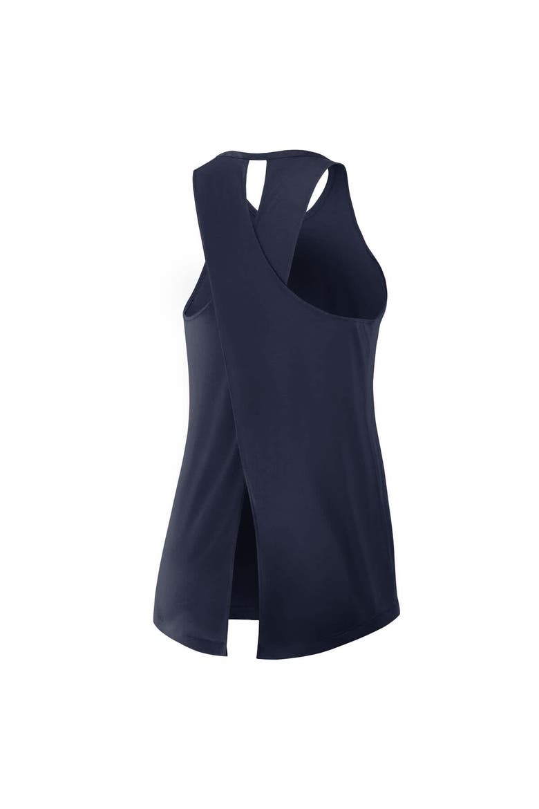 Women's Nike Navy Tennessee Titans  Crossback Performance Tank Top, Alternate, color, Navy