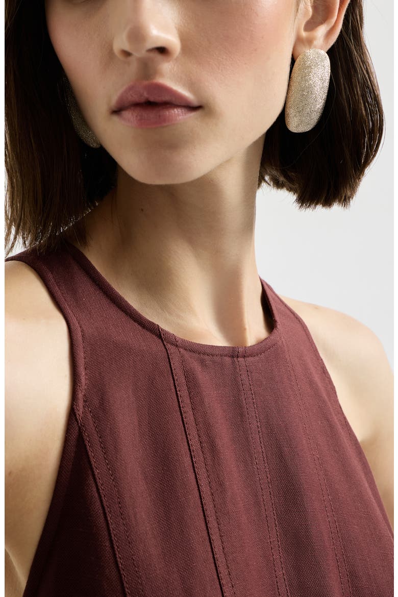 Fluid dress, Alternate, color, Bordeaux