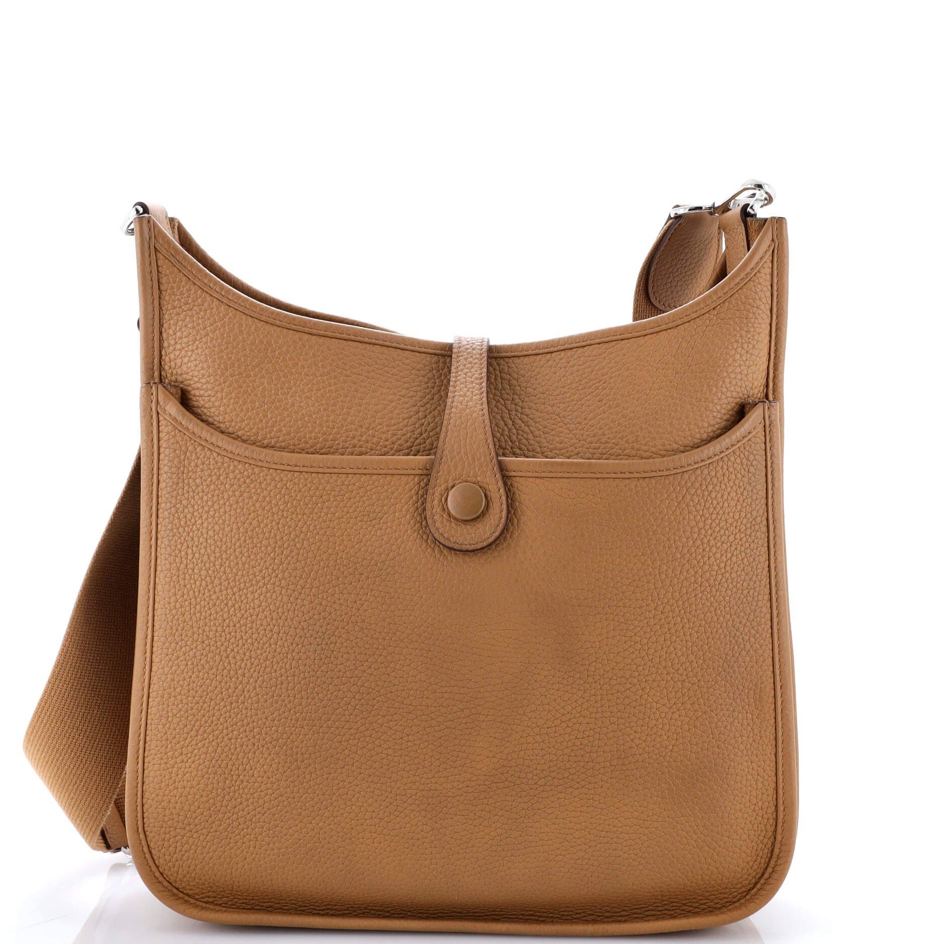 Pre-Owned Hermes Evelyne Bag Gen III Clemence PM, Alternate, color, 