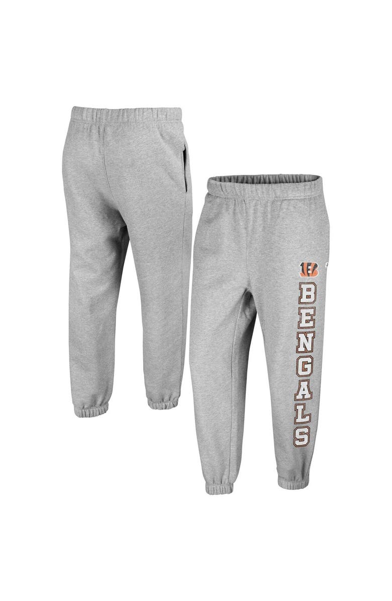 '47 Women's '47 Gray Cincinnati Bengals Double Pro Harper Jogger Sweatpants, Alternate, color, Heather Gray