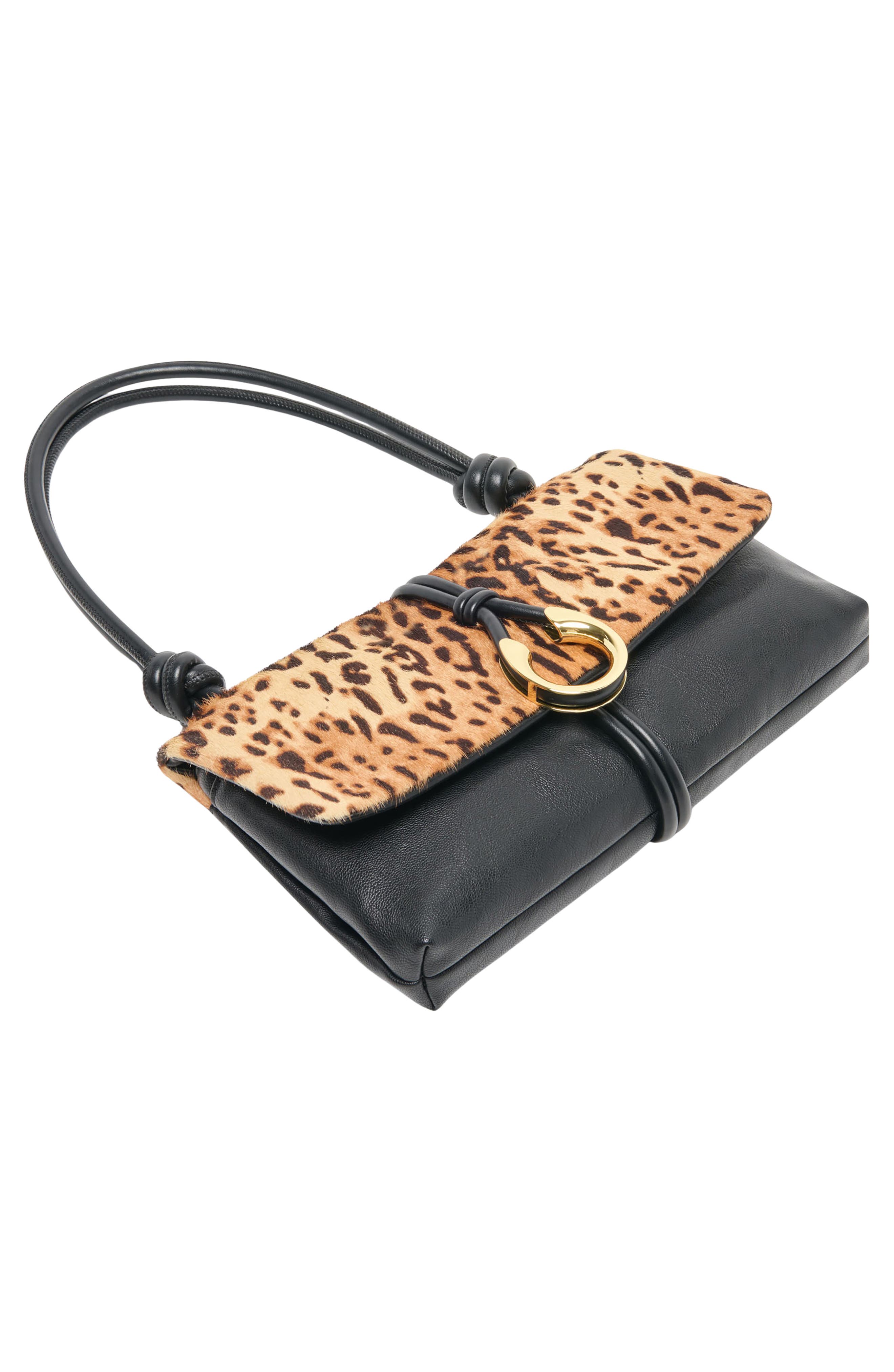 Amina Shoulder Bag, Alternate, color, BABY LEOPARD HAIRCALF