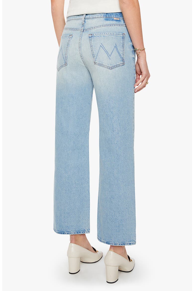 The Dodger Embroidered Flood Wide Leg Jeans, Alternate, color, THIS IS HOW I ROLL