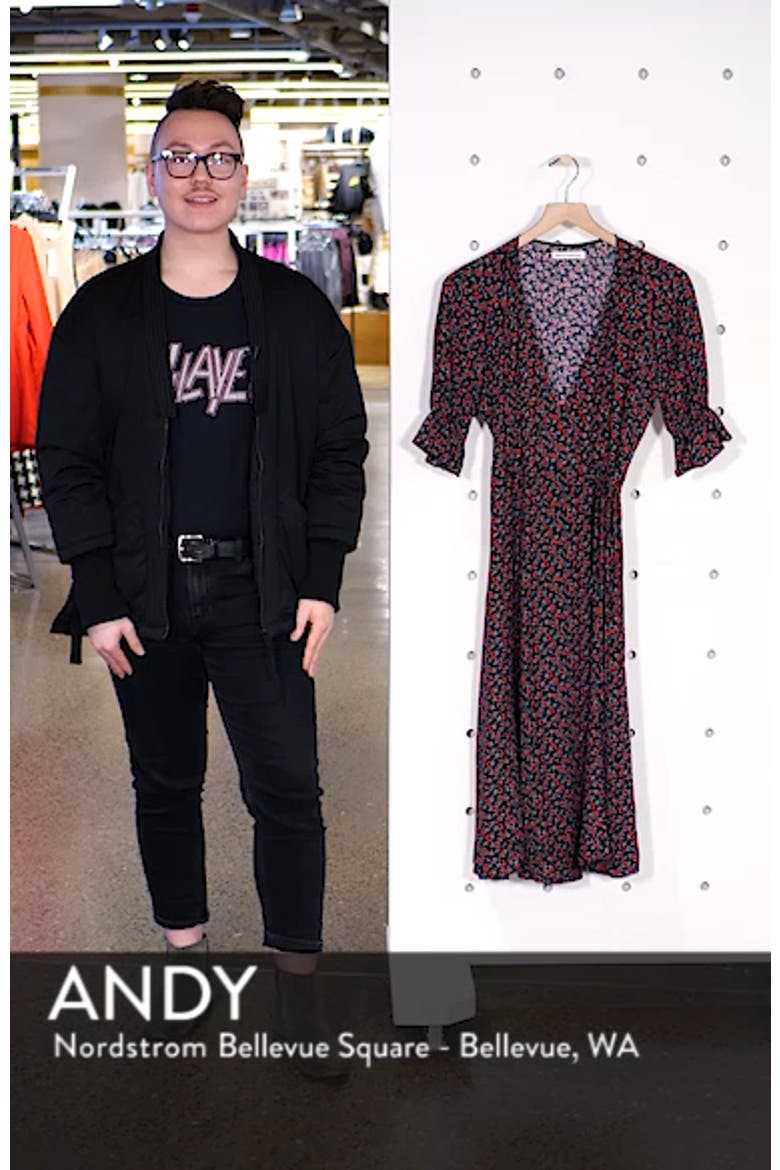 Judith Midi Wrap Dress video
