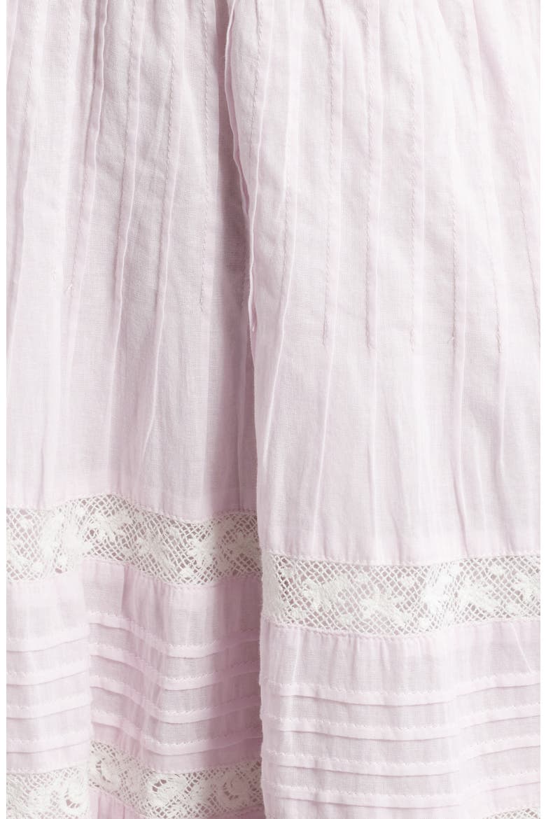 Krista Lace Sleeveless Fit & Flare Minidress, Alternate, color, ORCHID ICE
