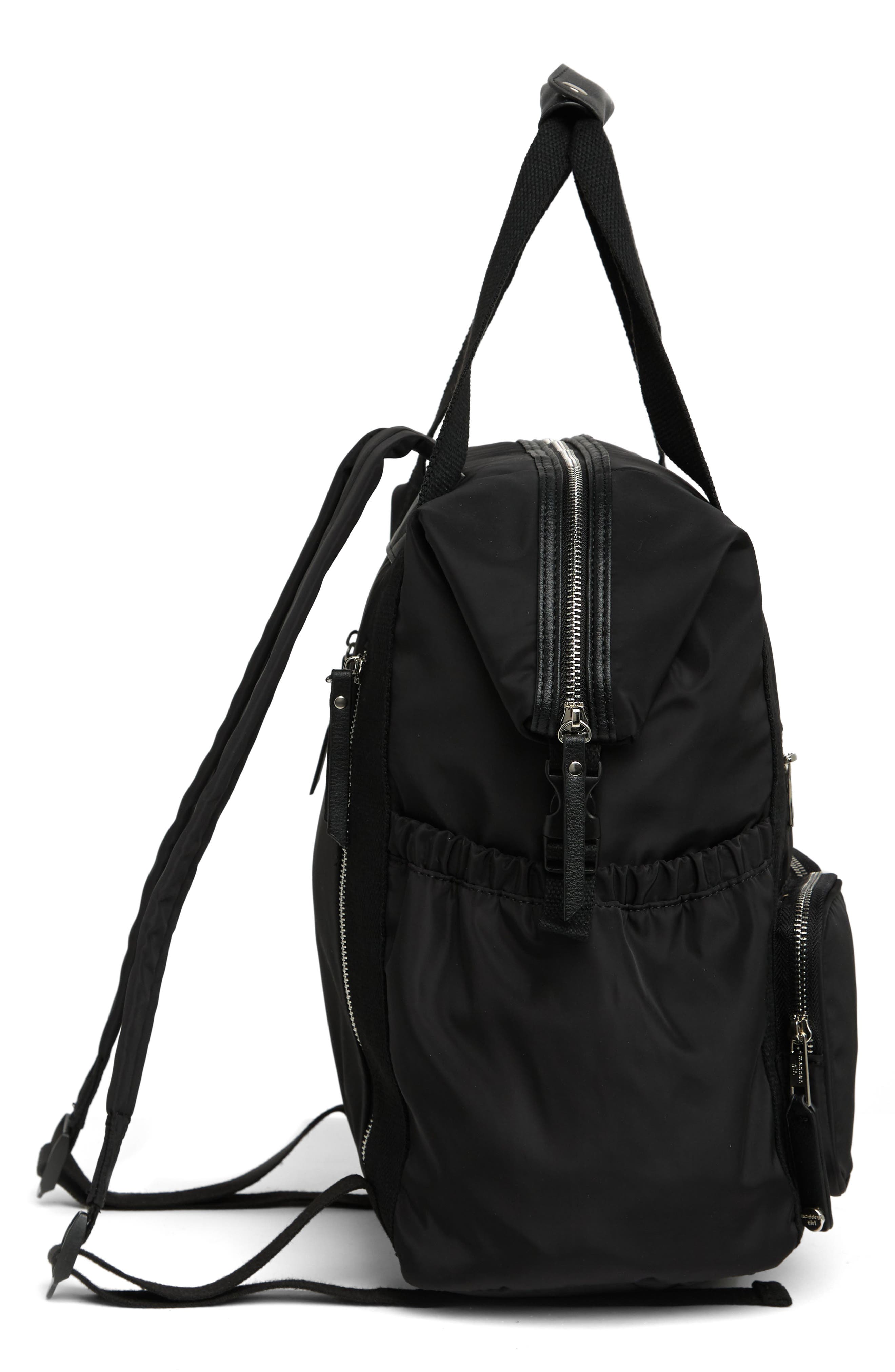 Madden Girl Nylon Backpack, Alternate, color, Black