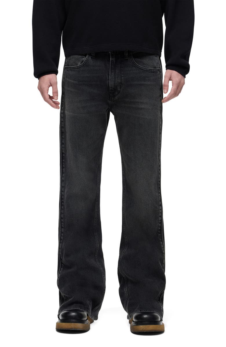 Hudson Jeans Walker Track Flared Jeans, Main, color, 