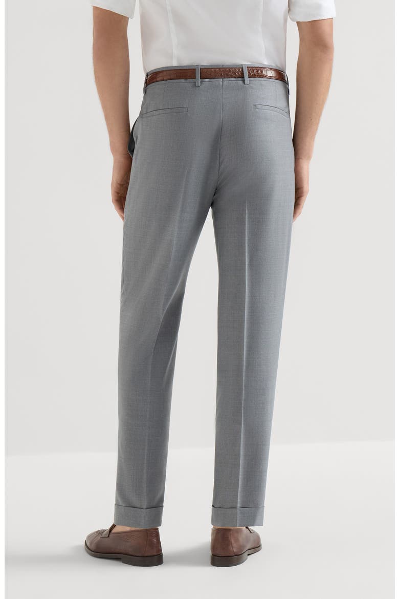 Hopsack trousers, Alternate, color, Grey