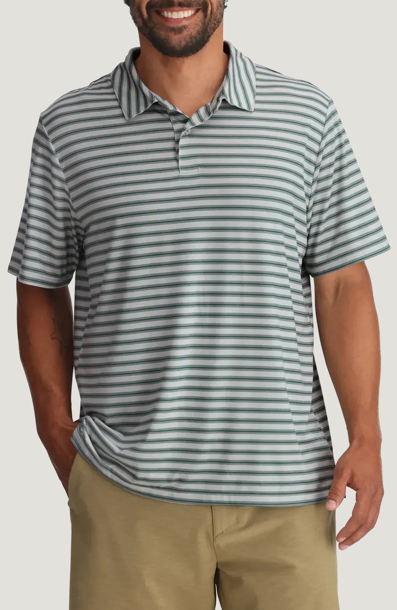 selected SMOOTH SAILING STRIPE GREY