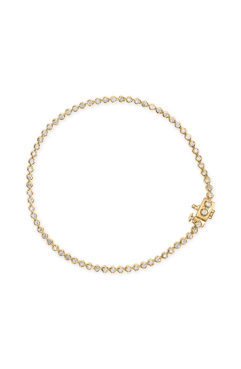 Haus of Brilliance 10K Yellow Gold Plated Sterling Silver 2.0 Cttw Diamond Classic Tennis Bracelet, Main, color, Yellow