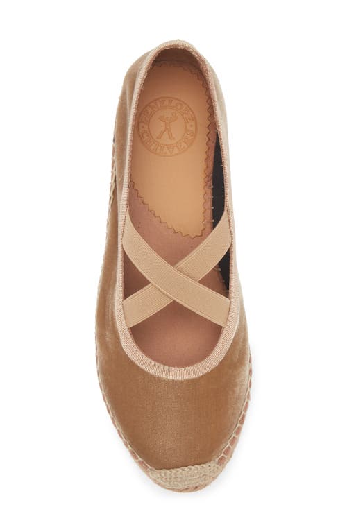 Penelope Chilvers Chico Espadrille Flat In Honey