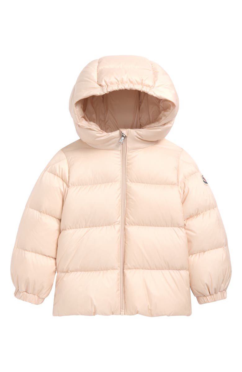 Moncler Kids' Sharon Down Jacket, Main, color, Peach Pink