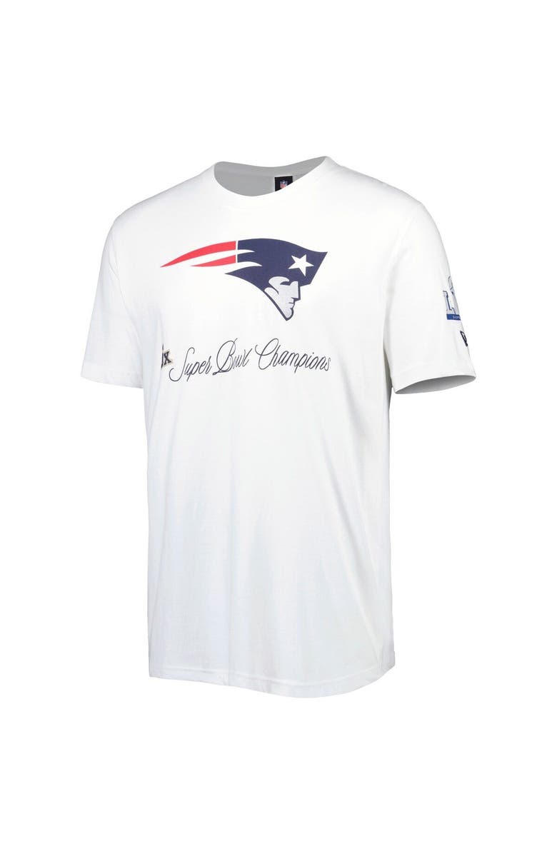New Era Men's New Era White New England Patriots Historic Champs T-Shirt, Alternate, color, White