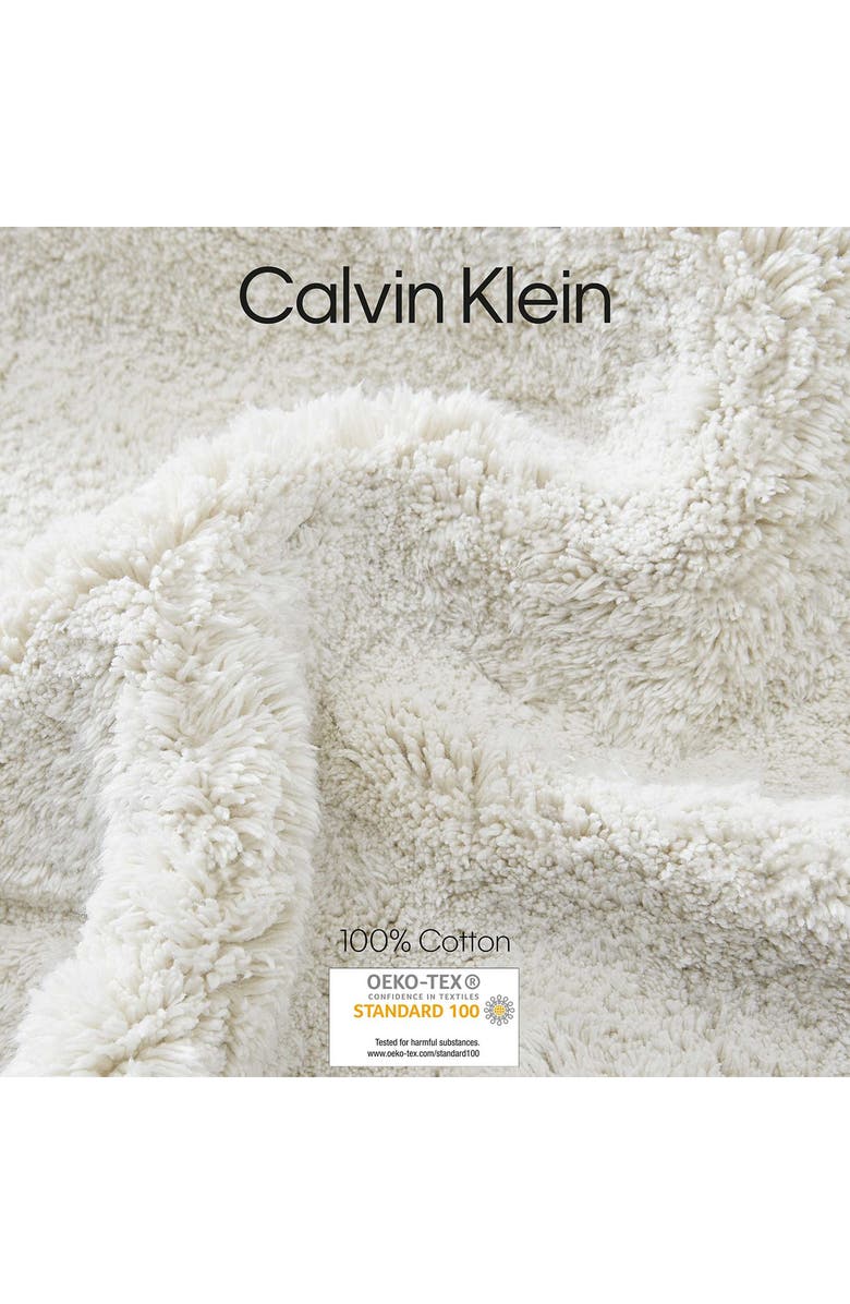 Calvin Klein Essence Solid 2-Piece Bath Mat Set, Alternate, color, Wheat Beige