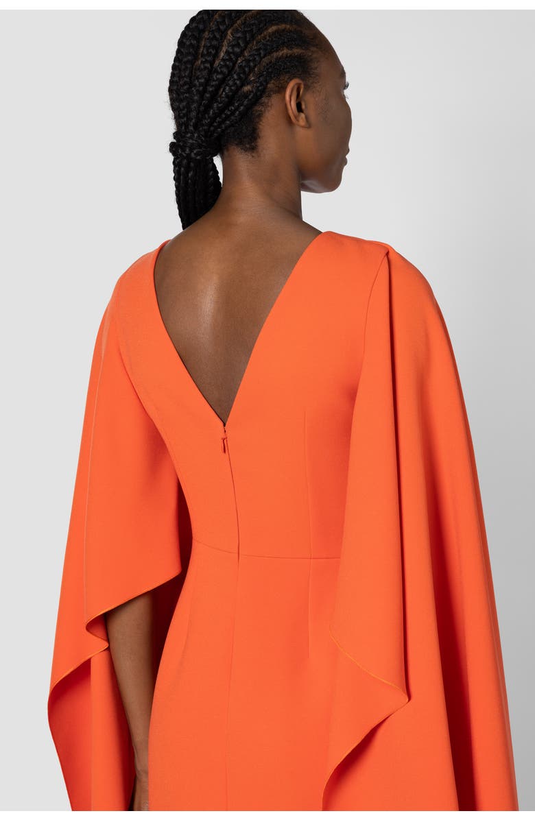 Roksanda Iven Long Sleeved Maxi Dress, Alternate, color, Venetian Red