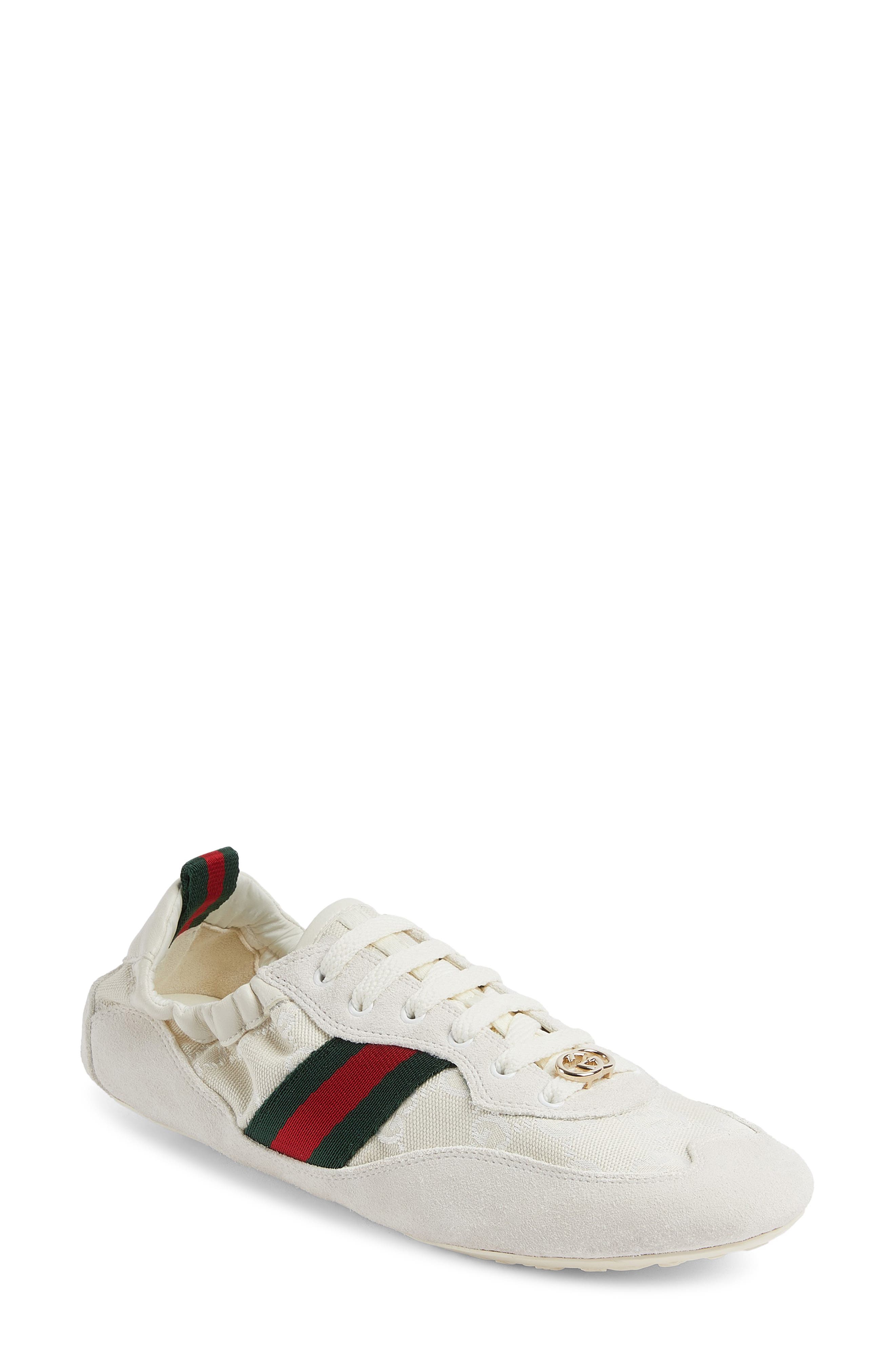 Gucci GG Shift Sneaker, Main, color, White
