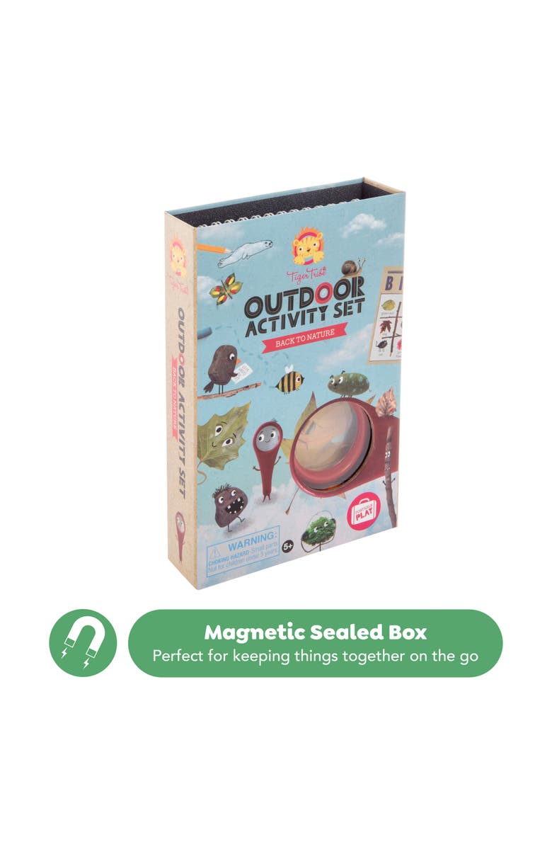 TIGER Outdoor Activity Set Back To Nature, 36 Pages, Kids, Alternate, color, Multicolored