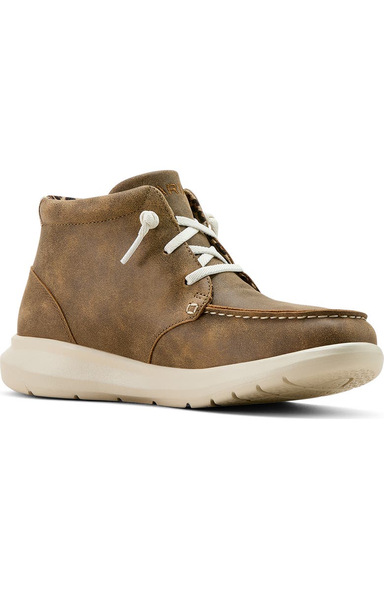 Ariat Hilo High Top Sneaker, Main, color, Brown
