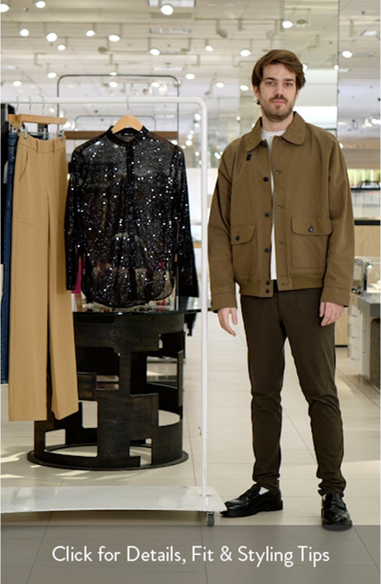 Xurano Sequin Button-Up Shirt, sales video thumbnail