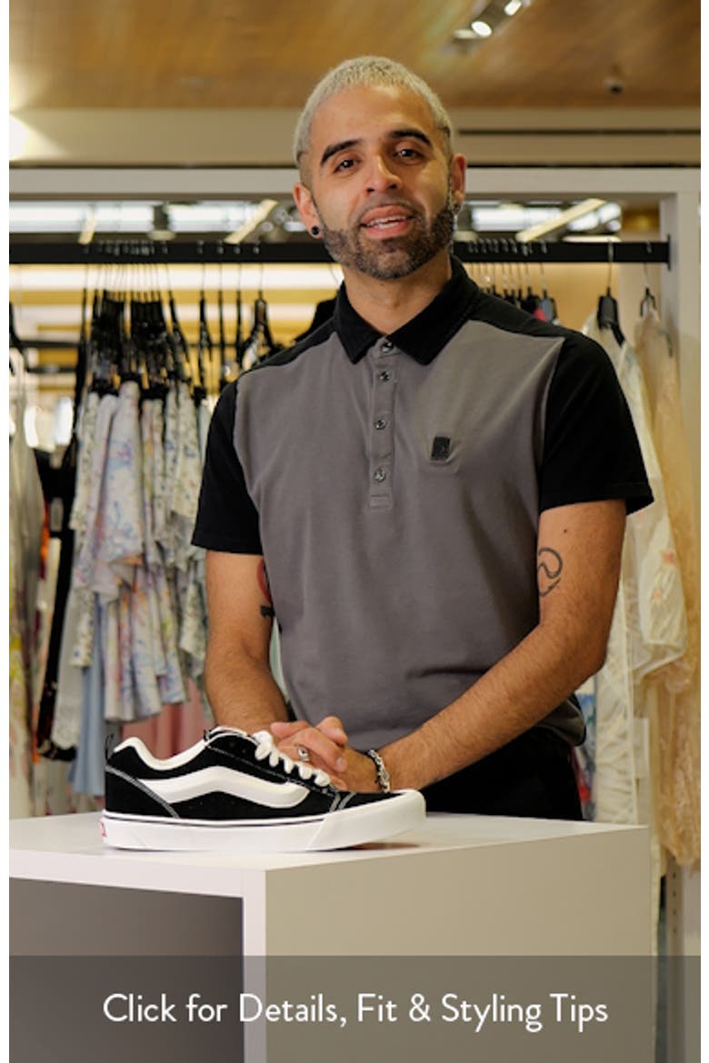 Knu Skool Suede Low Top Sneaker video