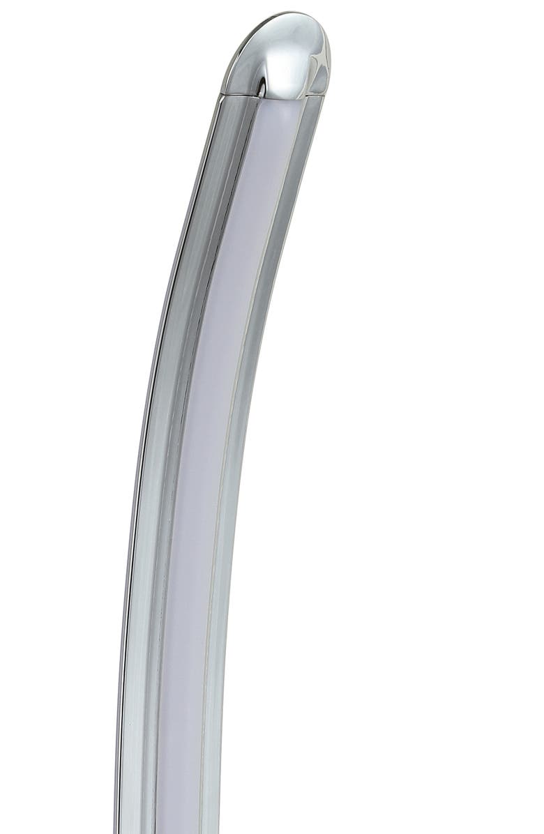 JONATHAN Y Roxanna Dimmable Integrated LED Metal Sconce, Alternate, color, Chrome