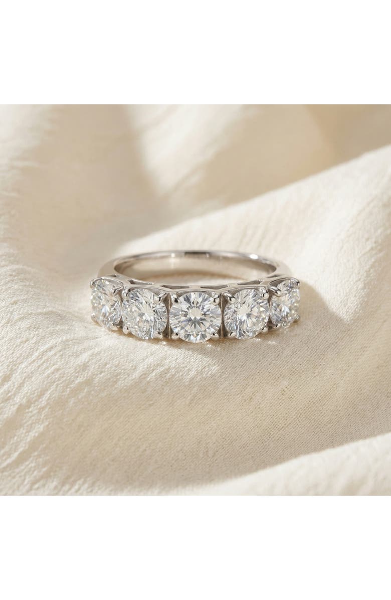 Bliss Diamond 3 3/4Ct 5-Stone Lab Grown Diamond Wedding Ring 14K Gold, Alternate, color, 14K White Gold