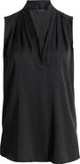 KOBI HALPERIN 'Mila' Sleeveless Stretch Silk Blouse
