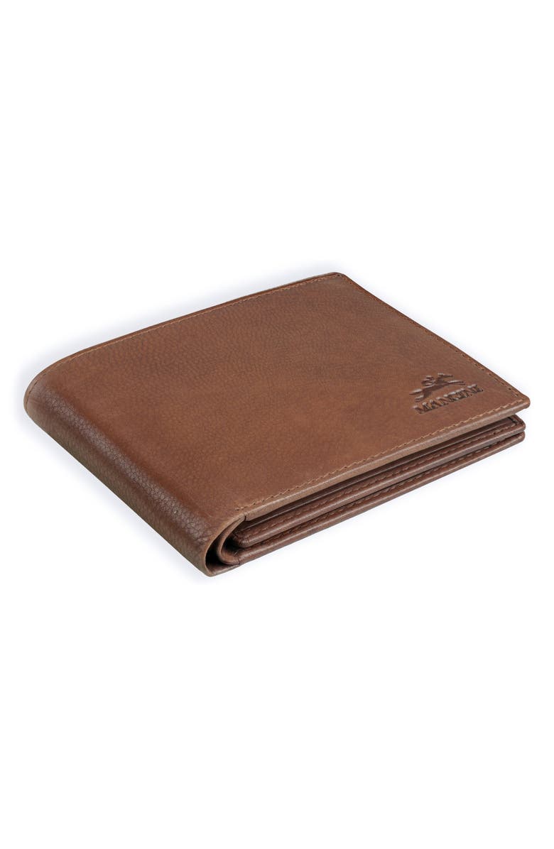 Mancini RFID Bifold Wallet, Alternate, color, Brown